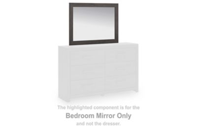 Prendonea - Charcoal - Bedroom Mirror