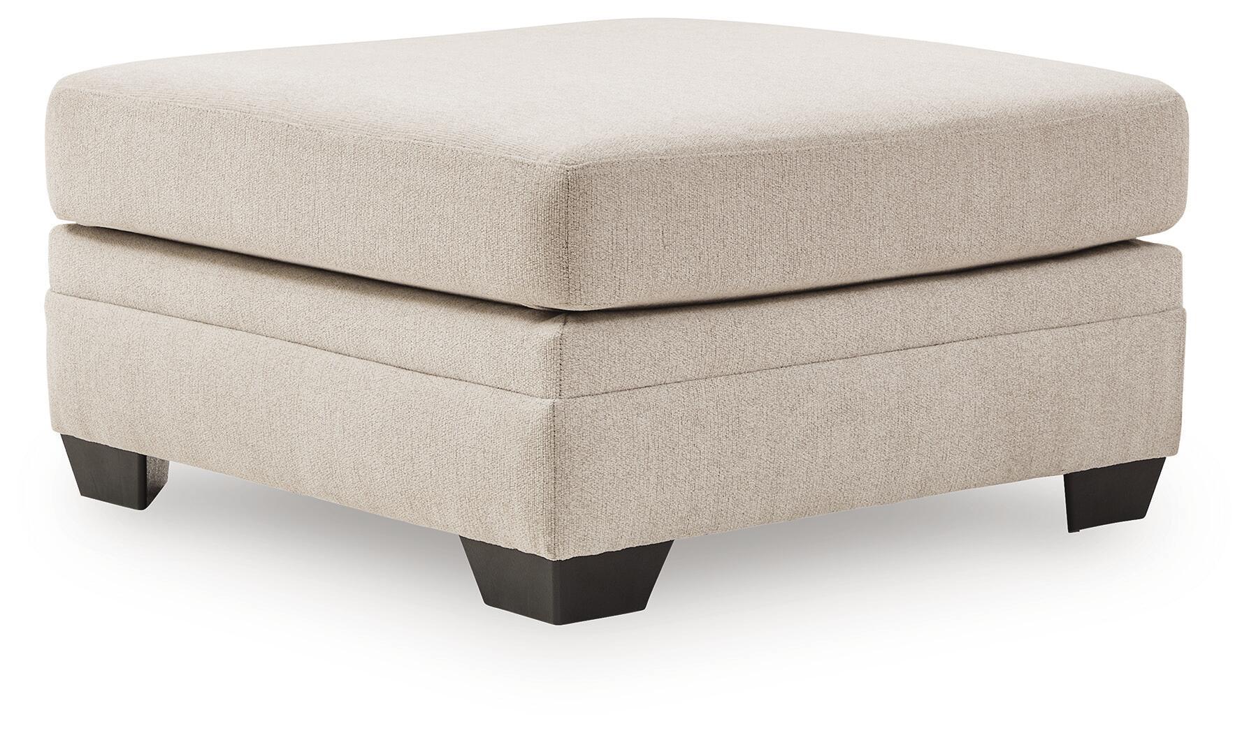 Mandi Point - Oversized Accent Ottoman - Marble