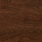 Brown wood finish with visible grain texture