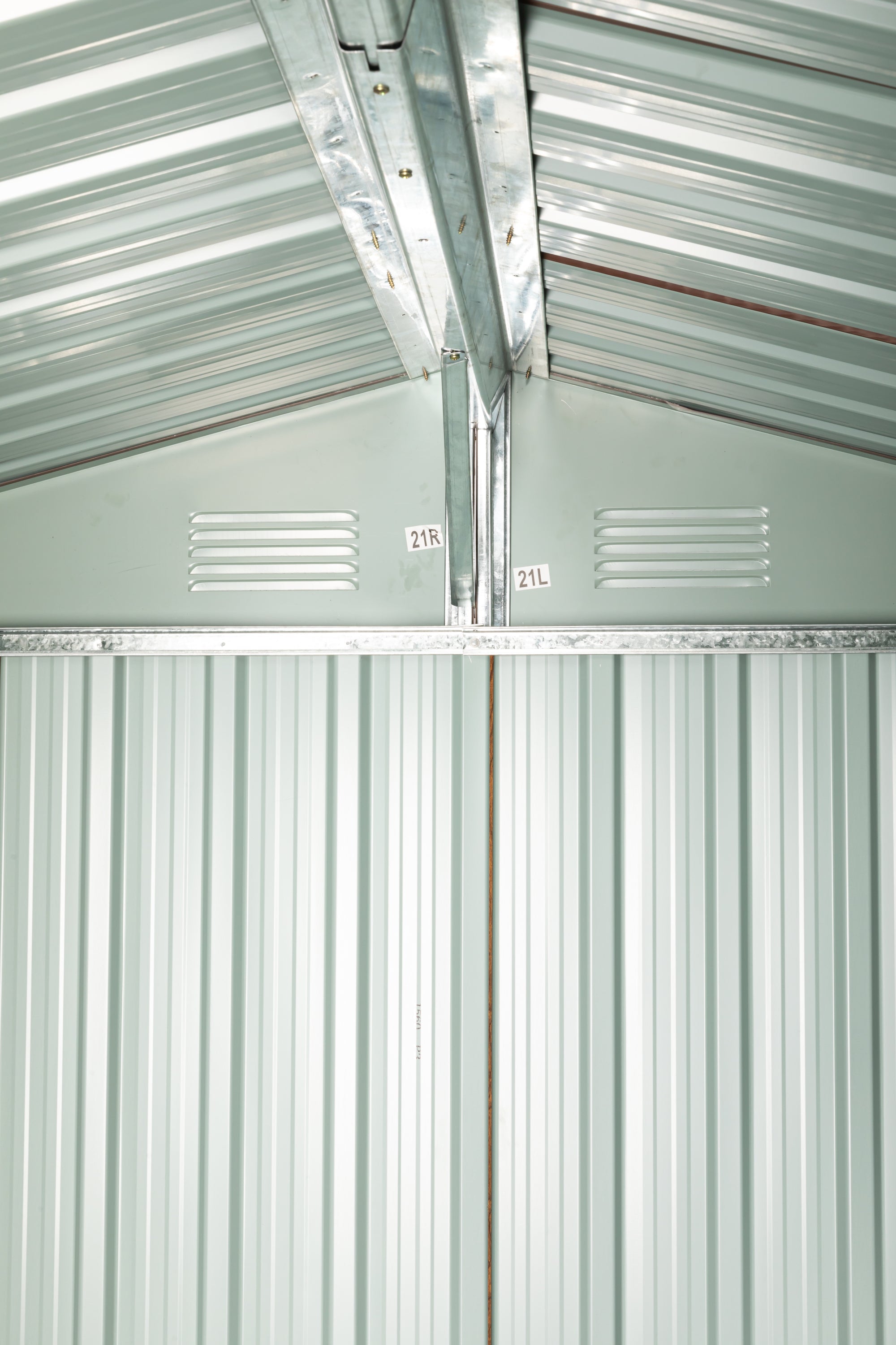 6x6 Metal Storage Shed w/ Foundation & Window - [Brand Name]-American Furniture Outlet