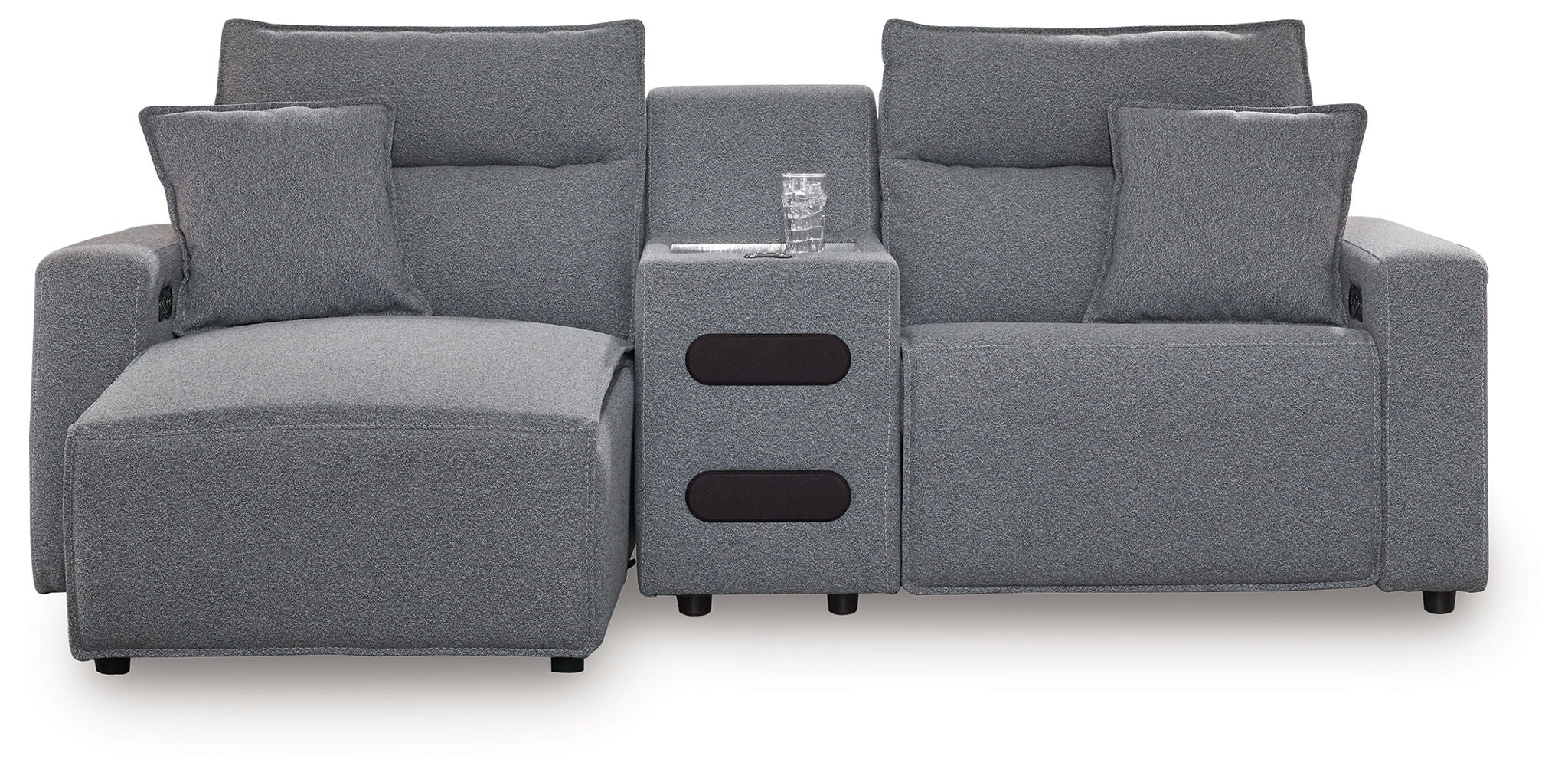 Modmax - Salt And Pepper - Reclining Sectional