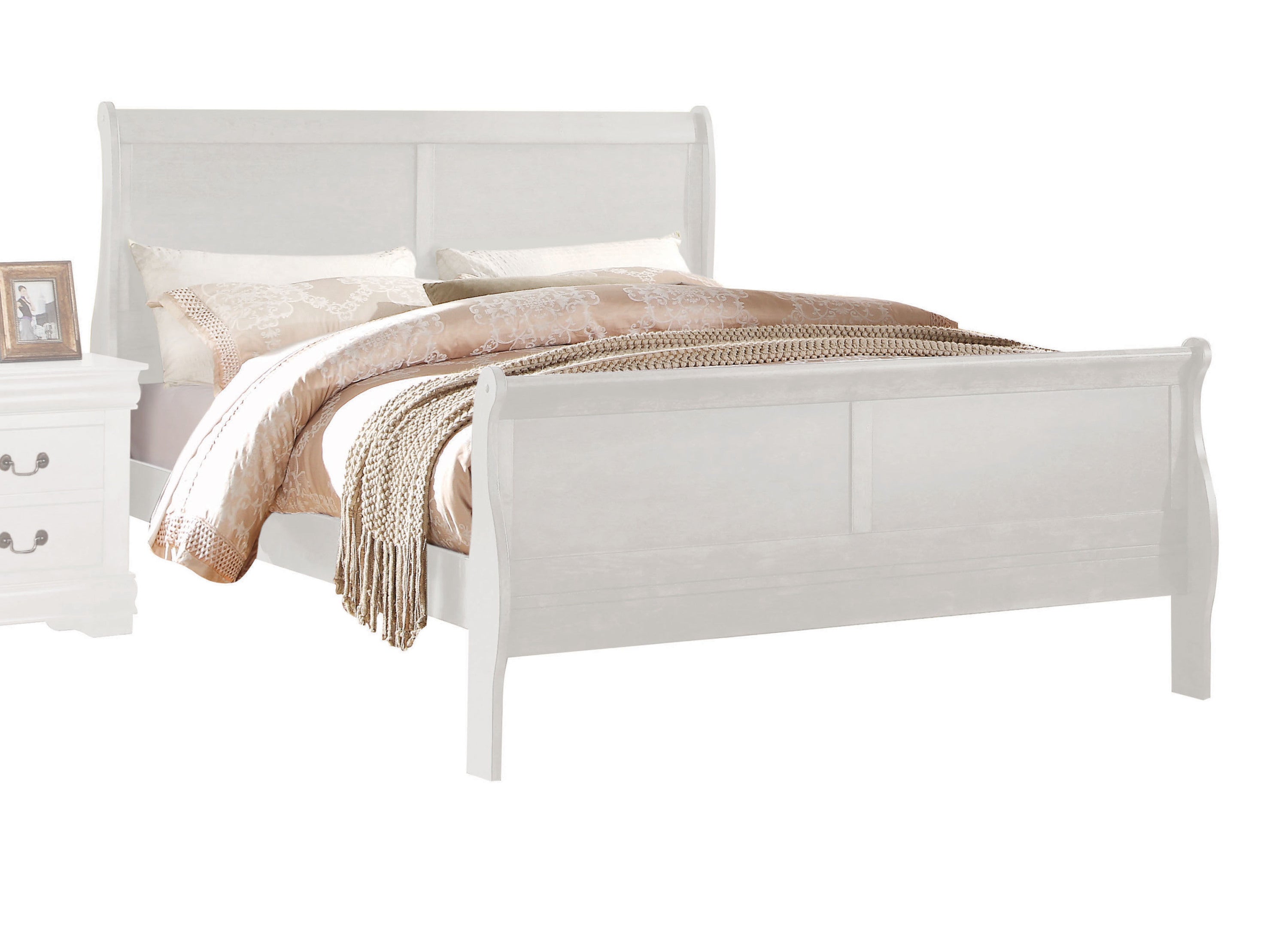 White Twin Bed - Modern Design, Durable & Comfortable Sleeping Solution