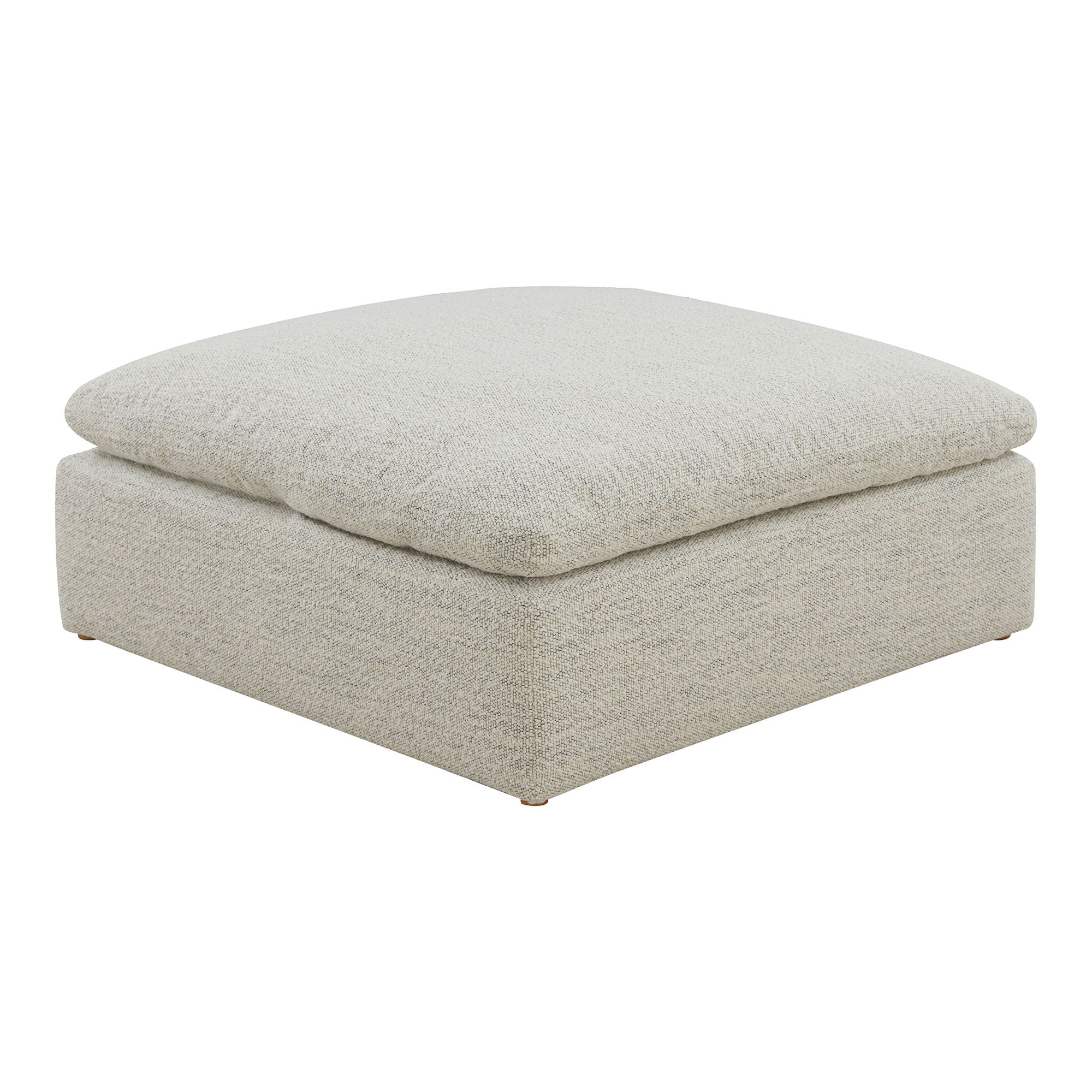 Clay - Ottoman - White