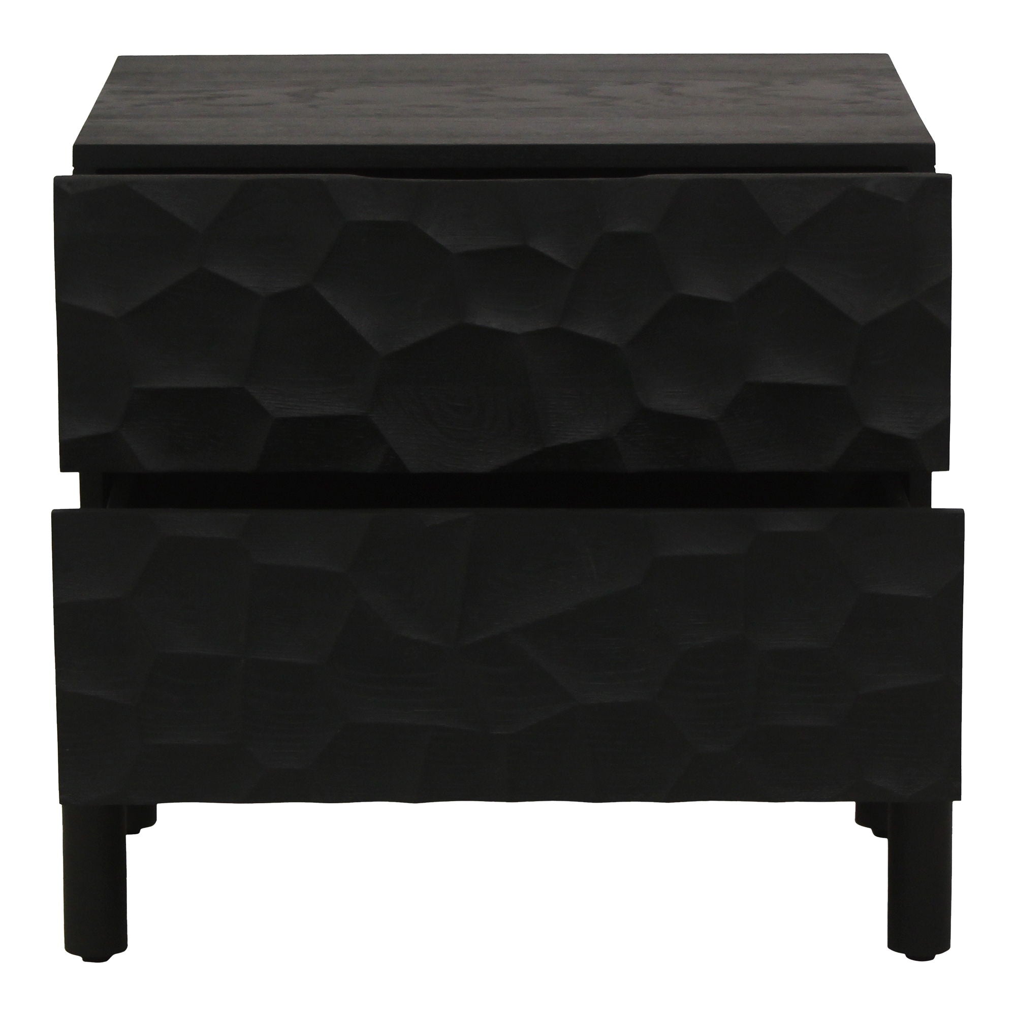 Misaki - Nightstand - Black