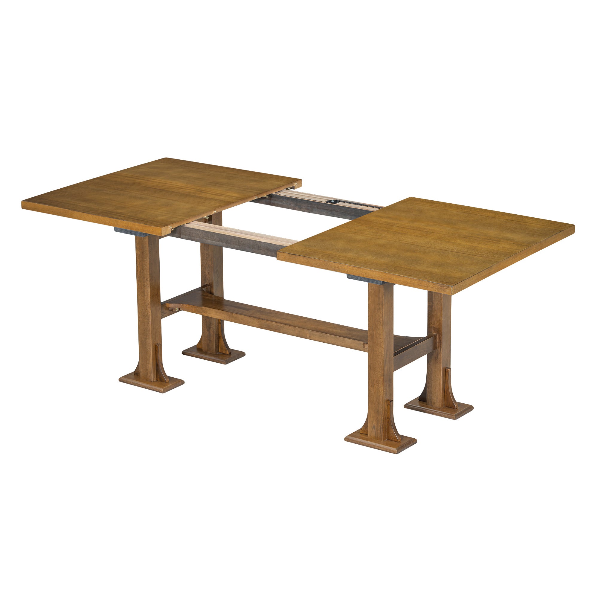 76" Farmhouse Dining Table Set - 6 Piece