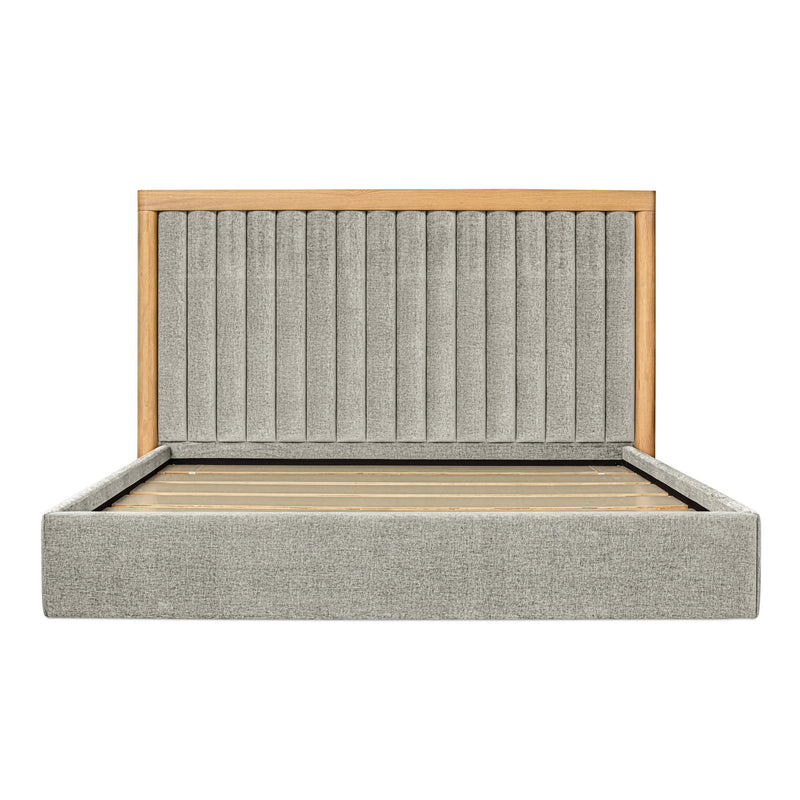 Nina - Queen Bed - Gray