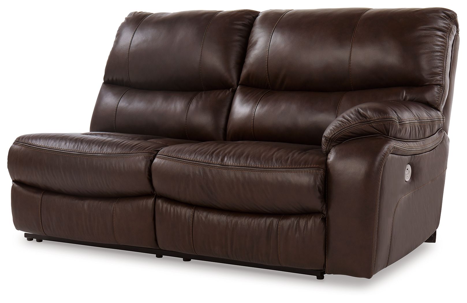 Family Circle - Dark Brown - Raf Power Reclining Loveseat