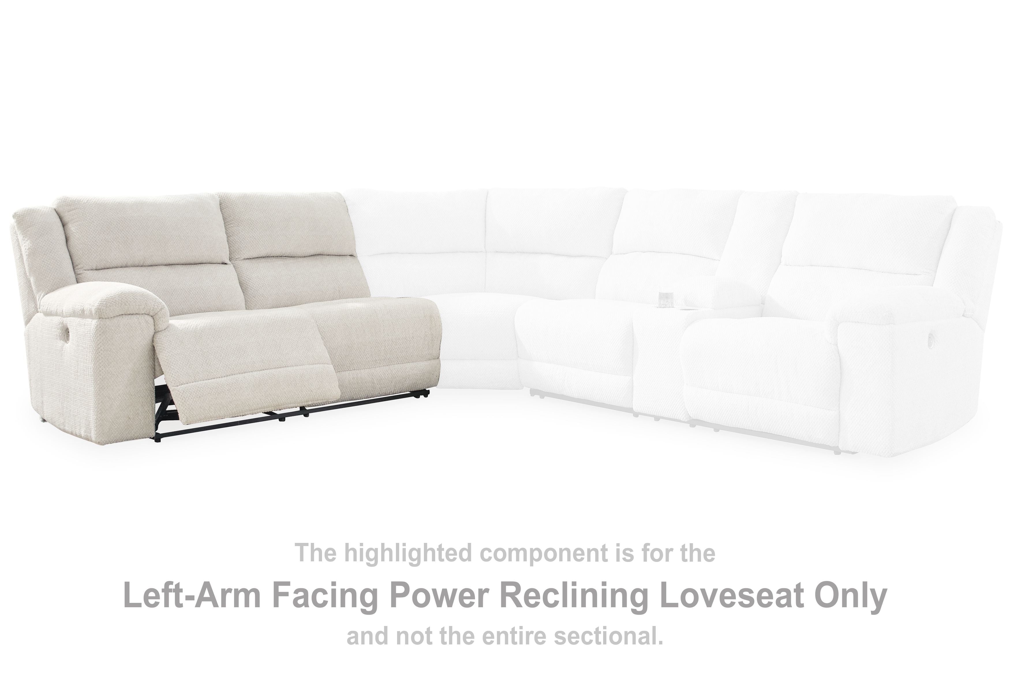 Keensburg - Linen - Laf Power Reclining Loveseat