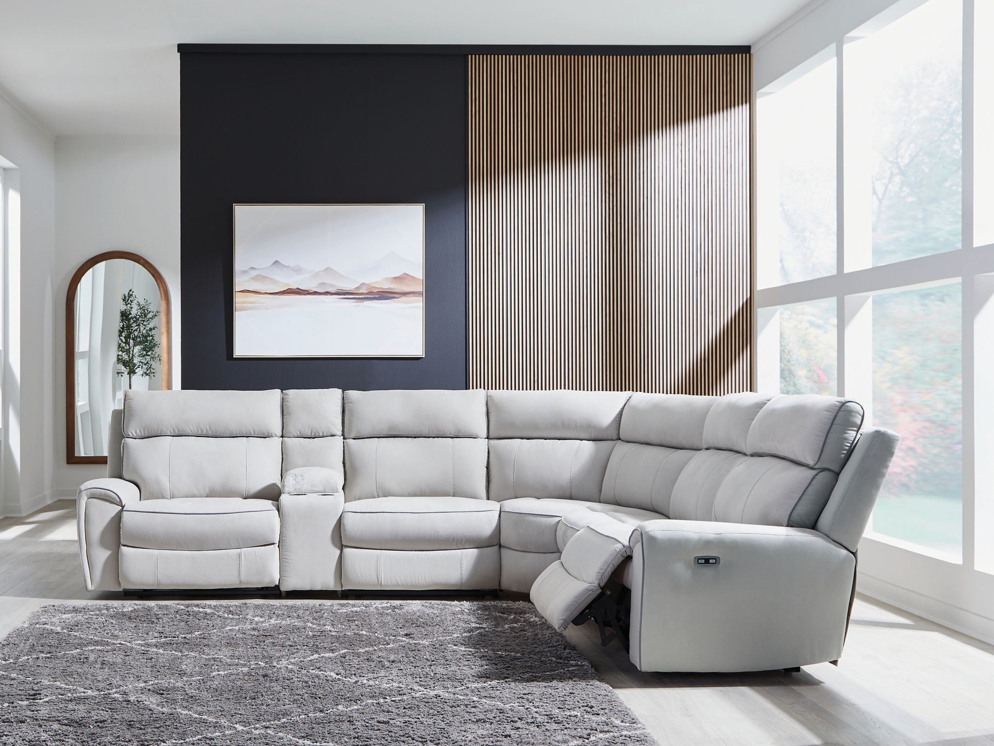 Social Pointe - Reclining Sectional
