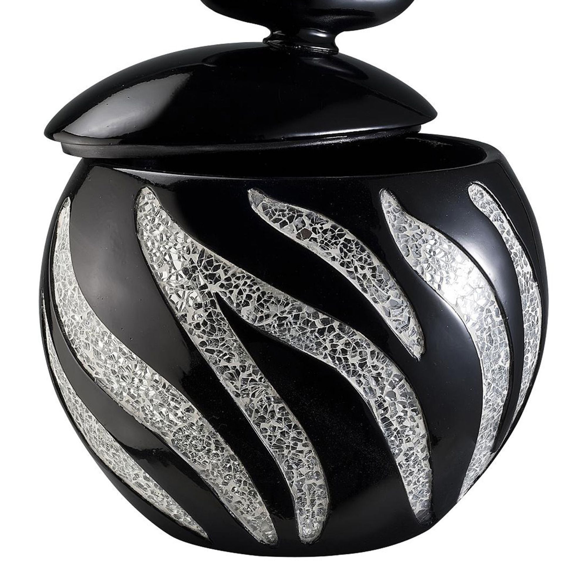 Zebra Print Jewelry Box - 11.5" Tall