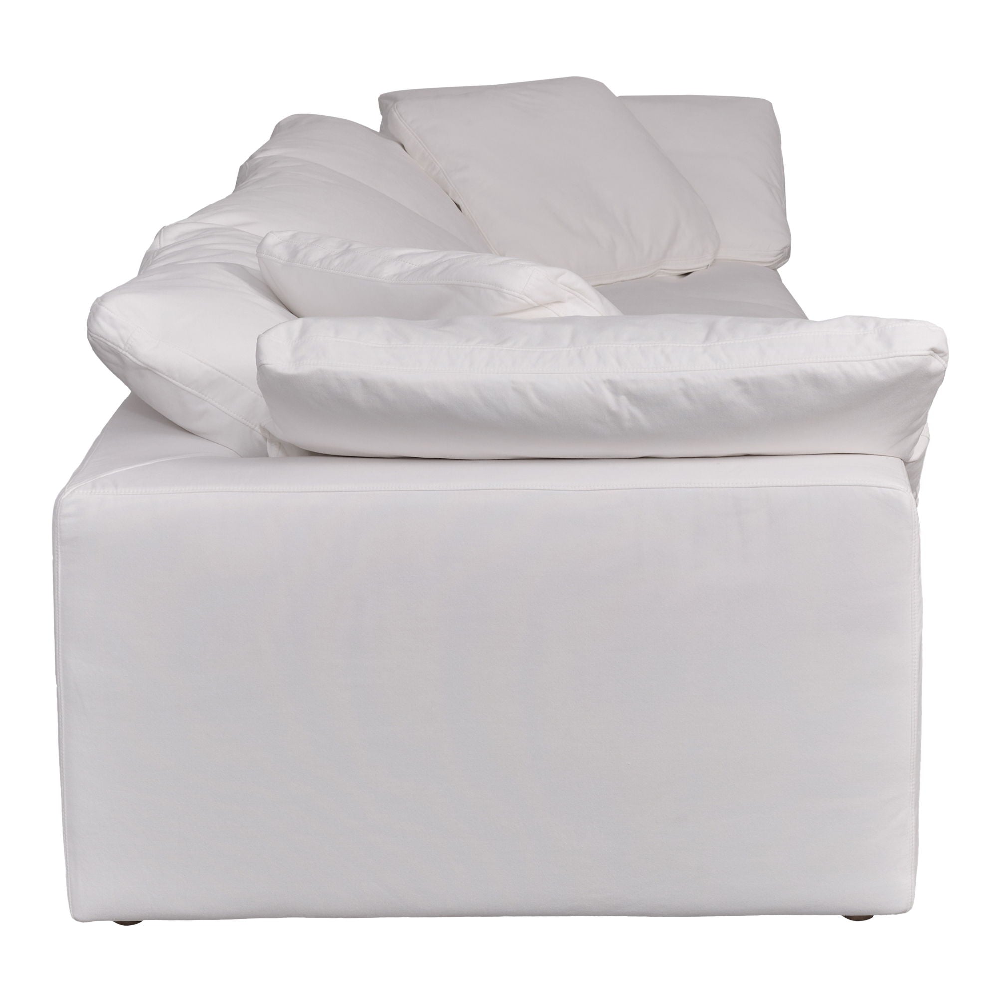 Clay - Modular Sofa Performance Fabric - White-Stationary Sectionals-American Furniture Outlet