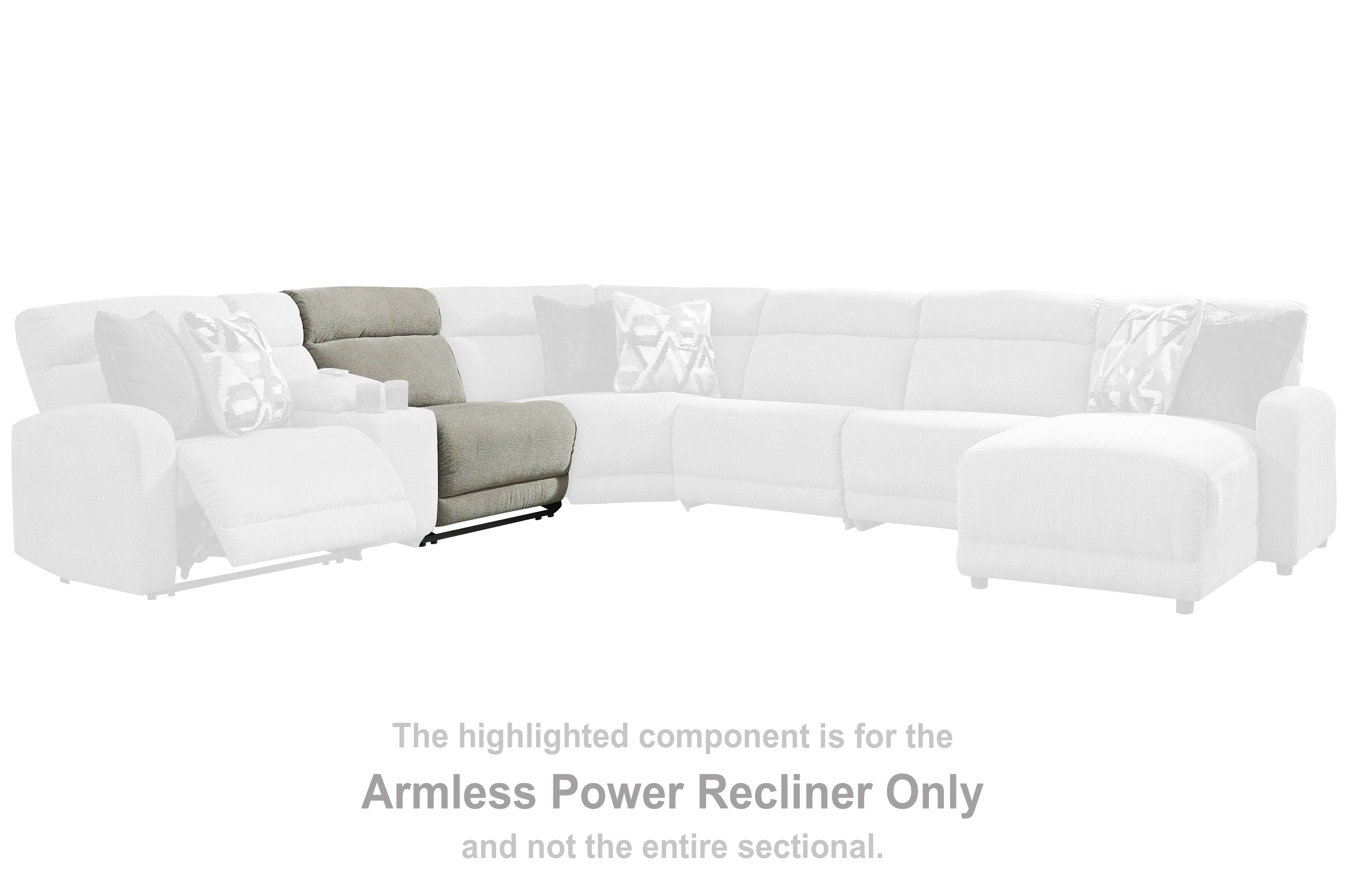 Colleyville - Beige - Armless Power Recliner