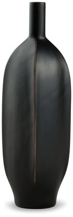 Rhaveney - Vase (Set of 3) - Medium - Black