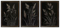 Janisburg - Wall Art Set (Set of 3) - Black / White / Brown