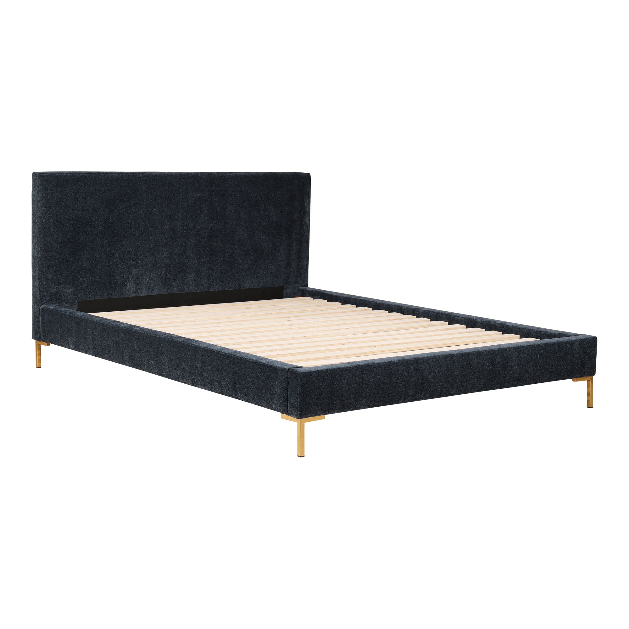 Astrid - Queen Bed Upholstery - Blue