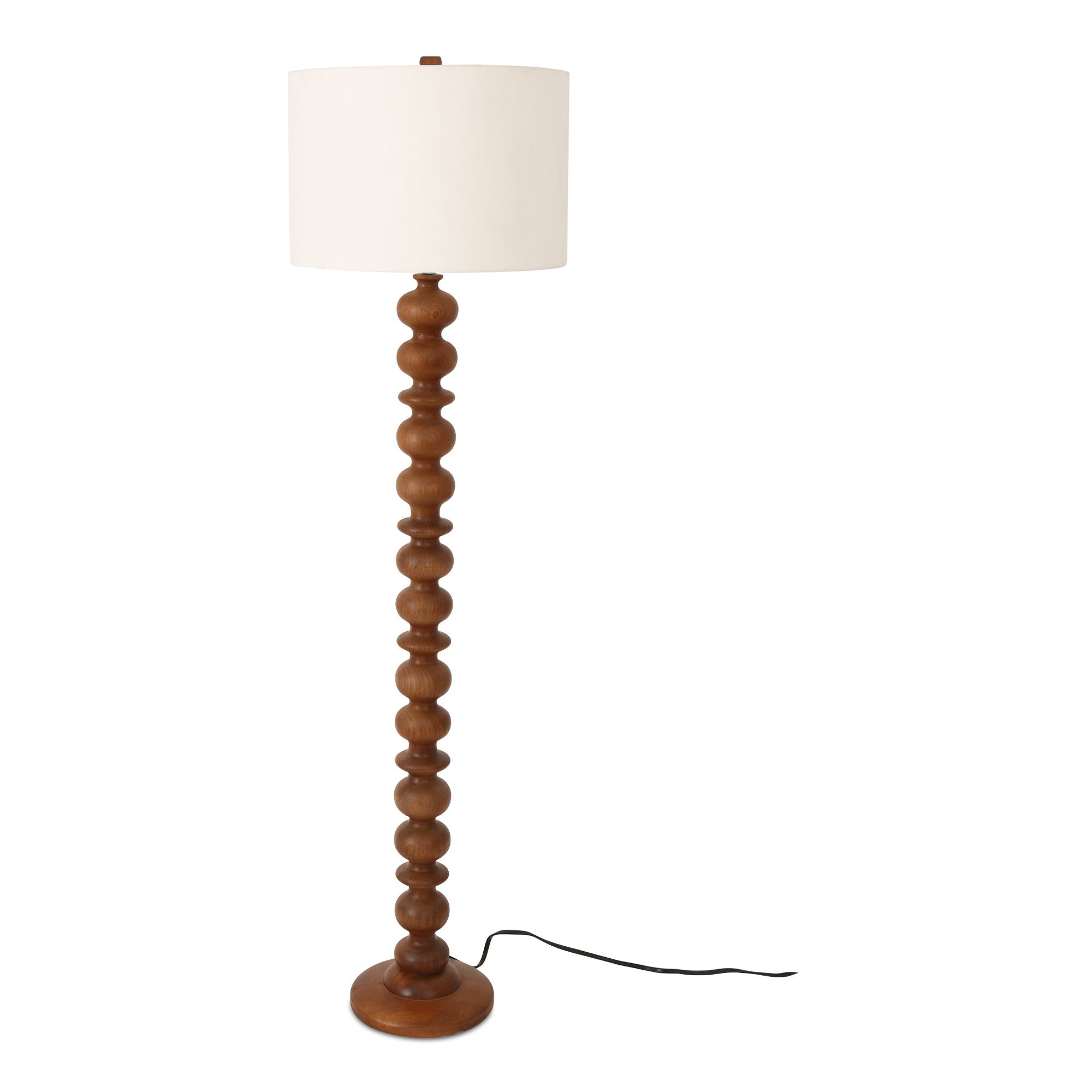 Gwen - Floor Lamp - Honey Brown