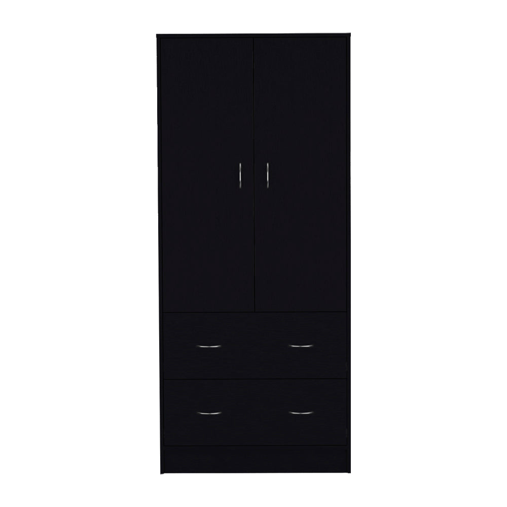 Edie Black Bedroom Armoire - Stylish Storage Solution