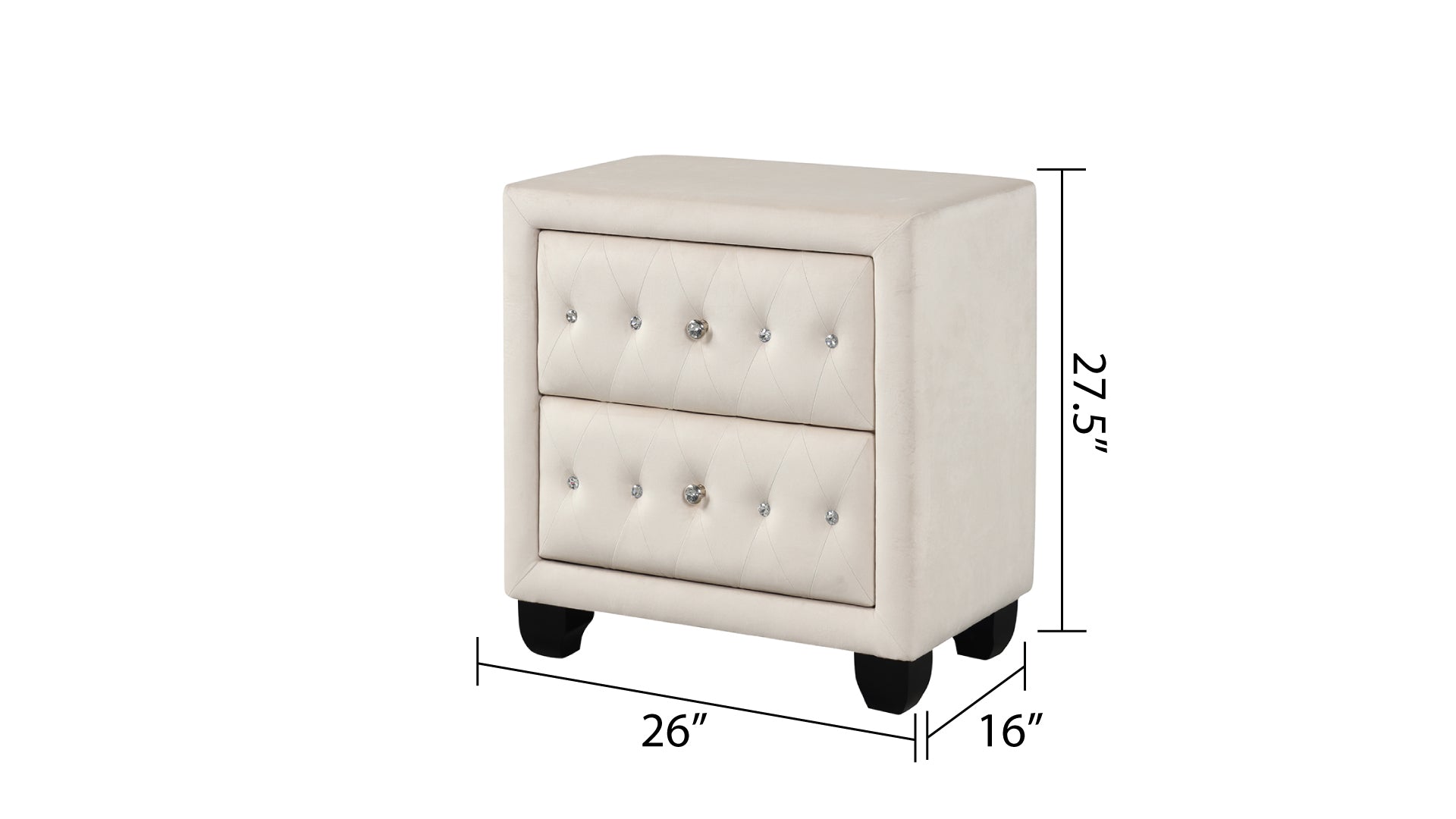 Luxury 4-Poster King Bedroom Set - Cream