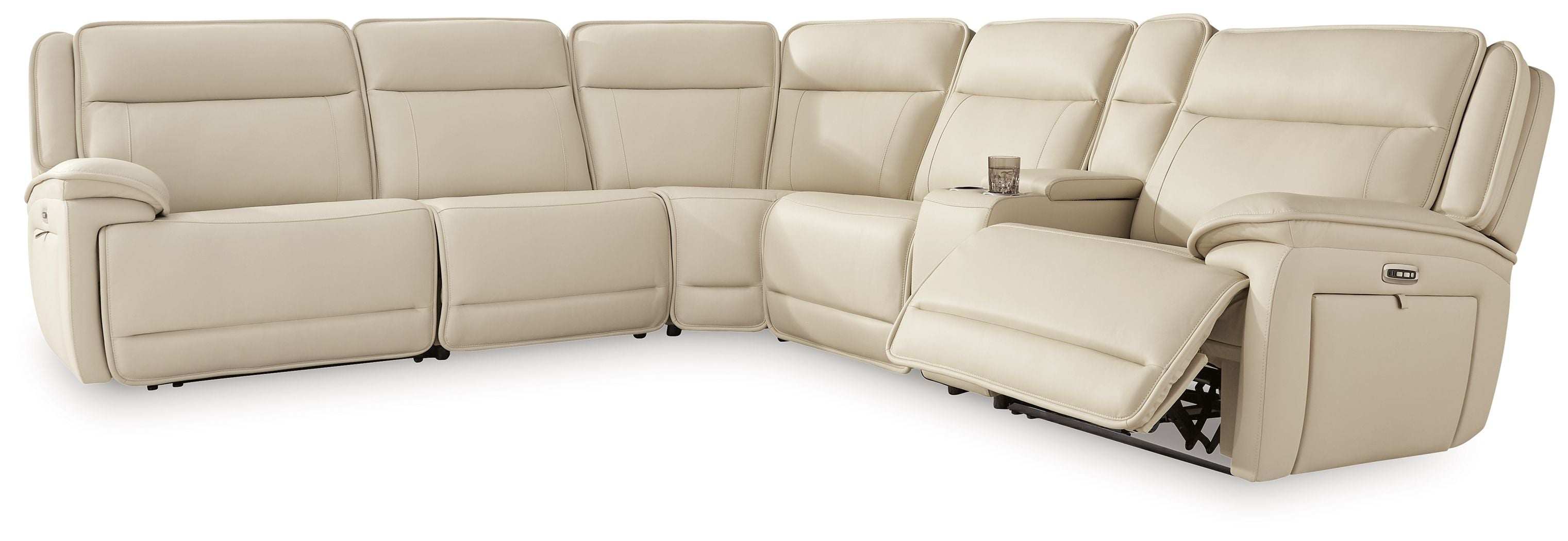 Double Deal - Reclining Sectional-Reclining Sectionals-American Furniture Outlet
