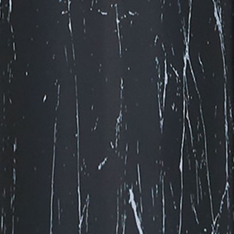 Black marble-style lamp base with white veining details