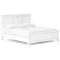 Fortman - California King Panel Rails - White