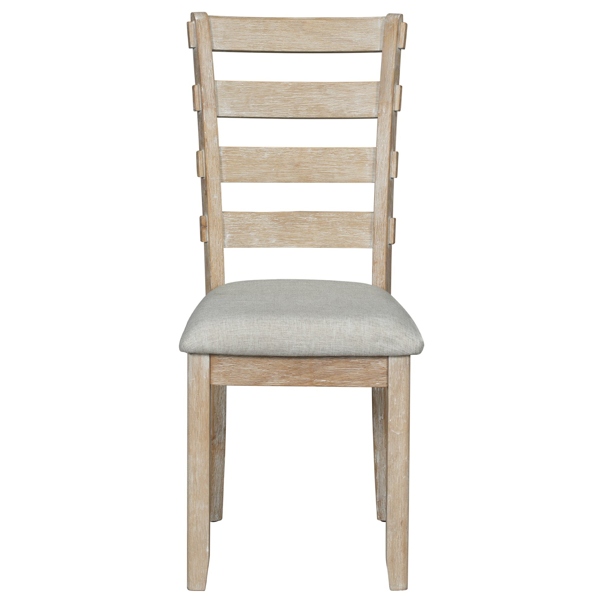 6-Piece Rubber Wood Dining Set