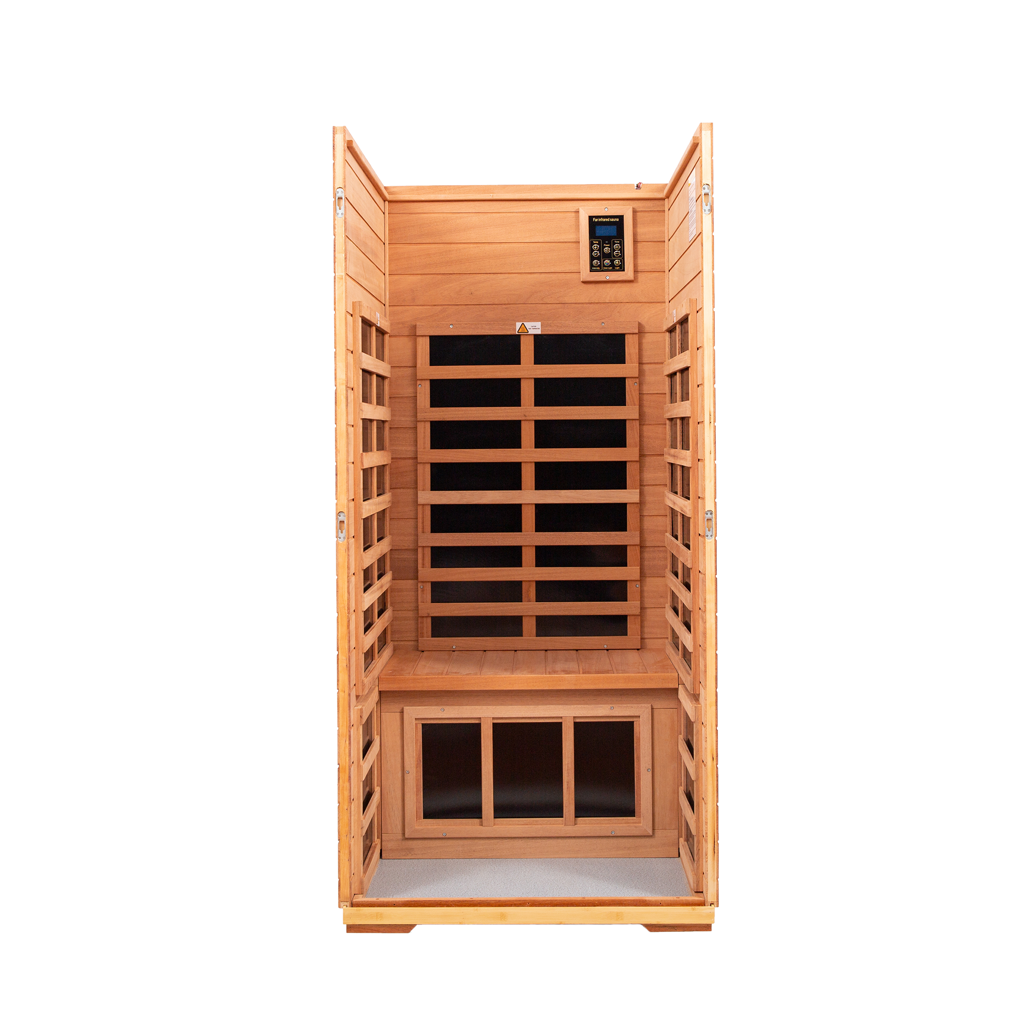 Khaya Outdoor Infrared Sauna Room - 1 Person