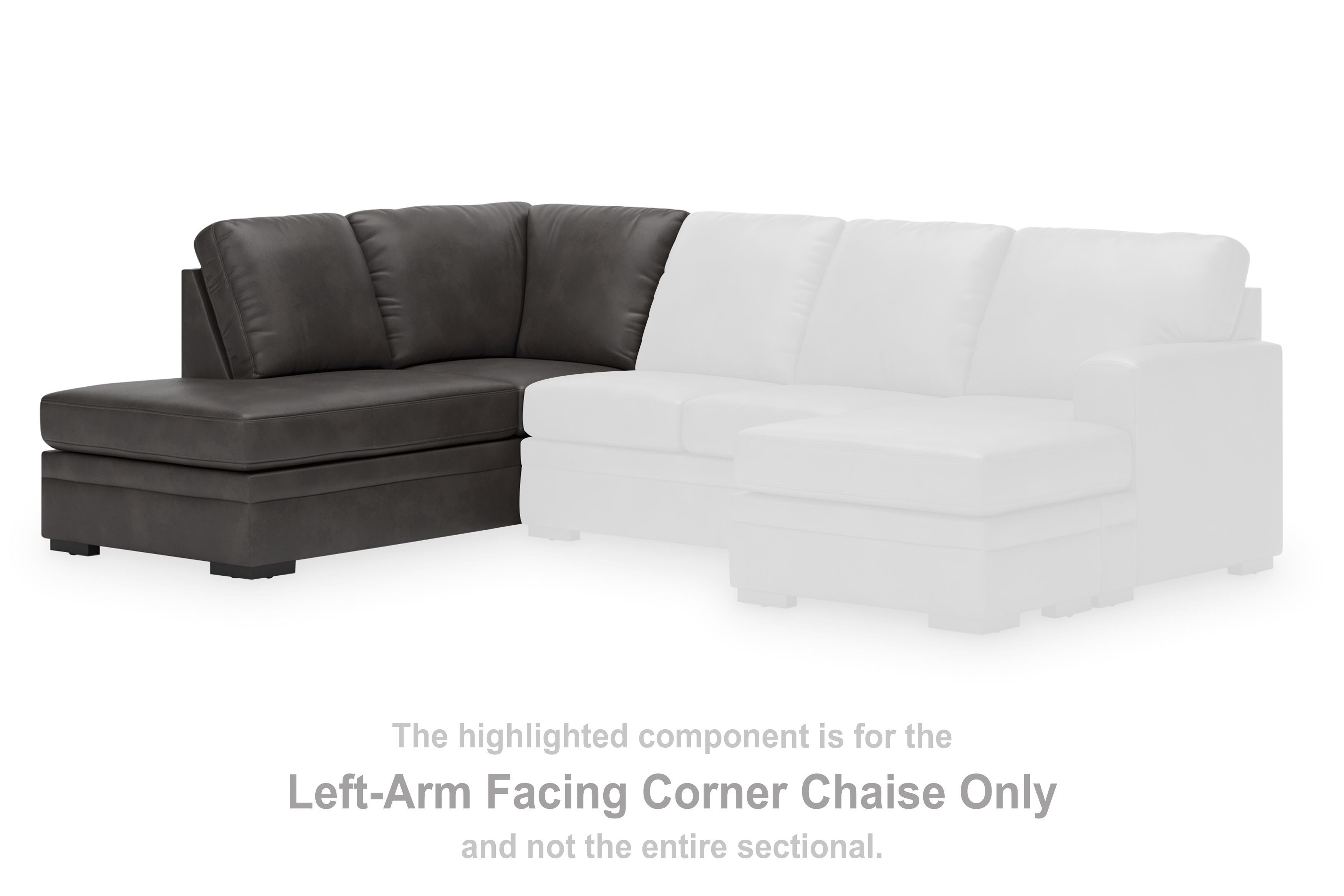 Lofton-Pike - Shadow - LAF Corner Chaise