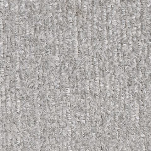 Light gray woven upholstery fabric with raised thread pattern