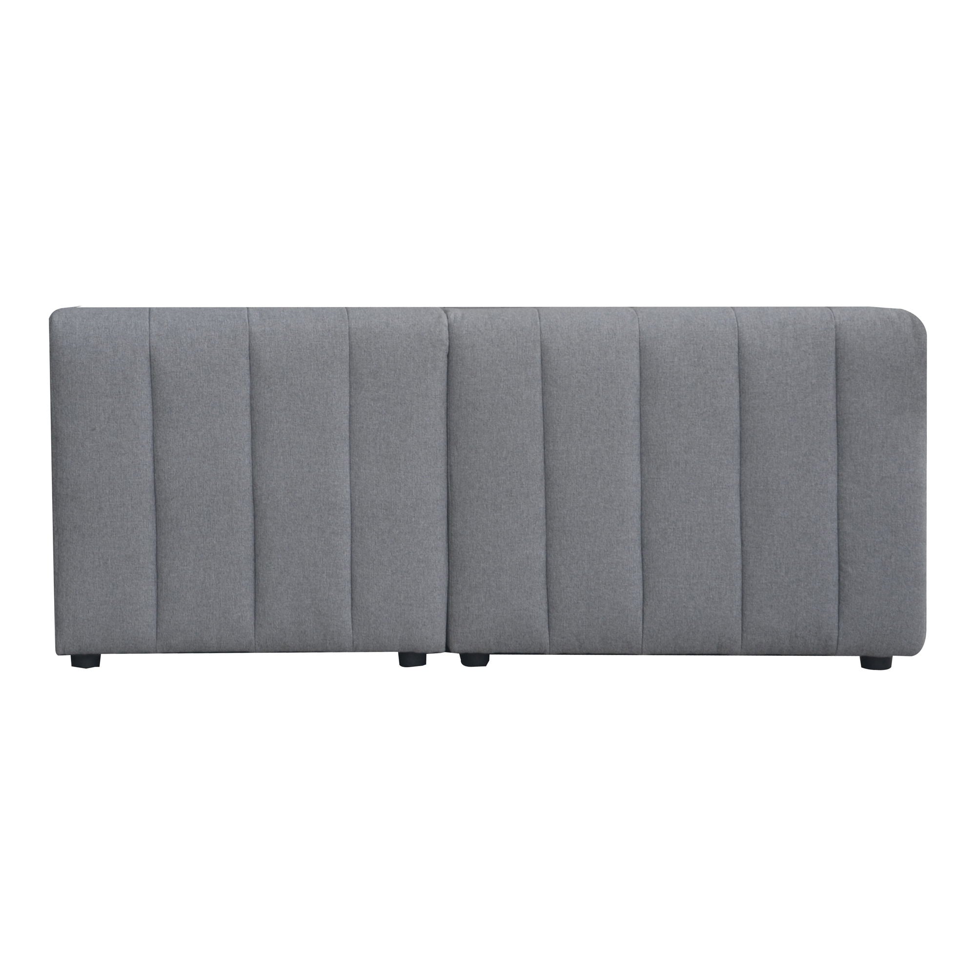 Dark Gray Modular Sectional - Nook, 2-Piece Lyric