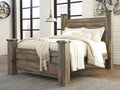 Trinell - Queen Poster Rails - Brown