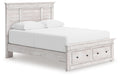 Makidern - Panel Storage Bed