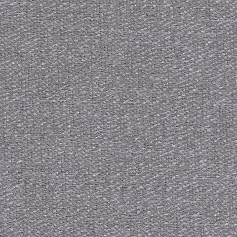 Gray textured upholstery fabric close-up with tight woven pattern