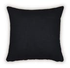 Kydner black pillow, solid color