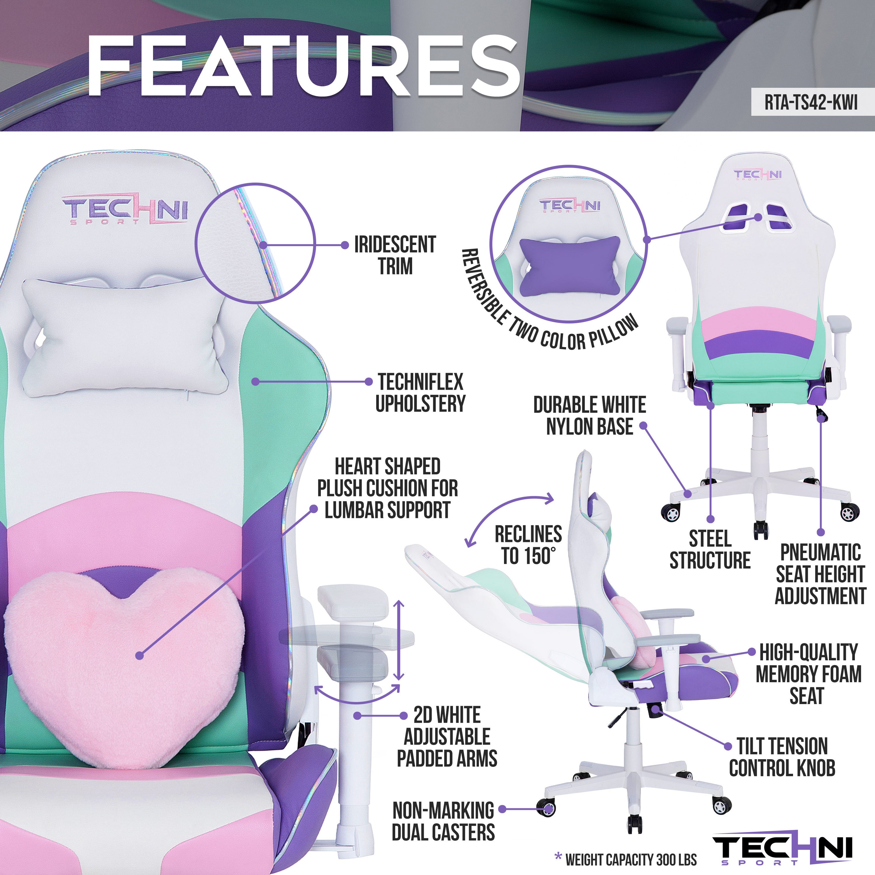 Kawaii Gaming Chair TS-42 Office & PC