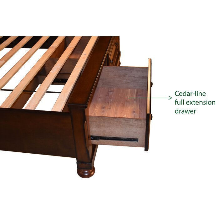 Baltimore Queen 5 Pc Storage Bedroom Set