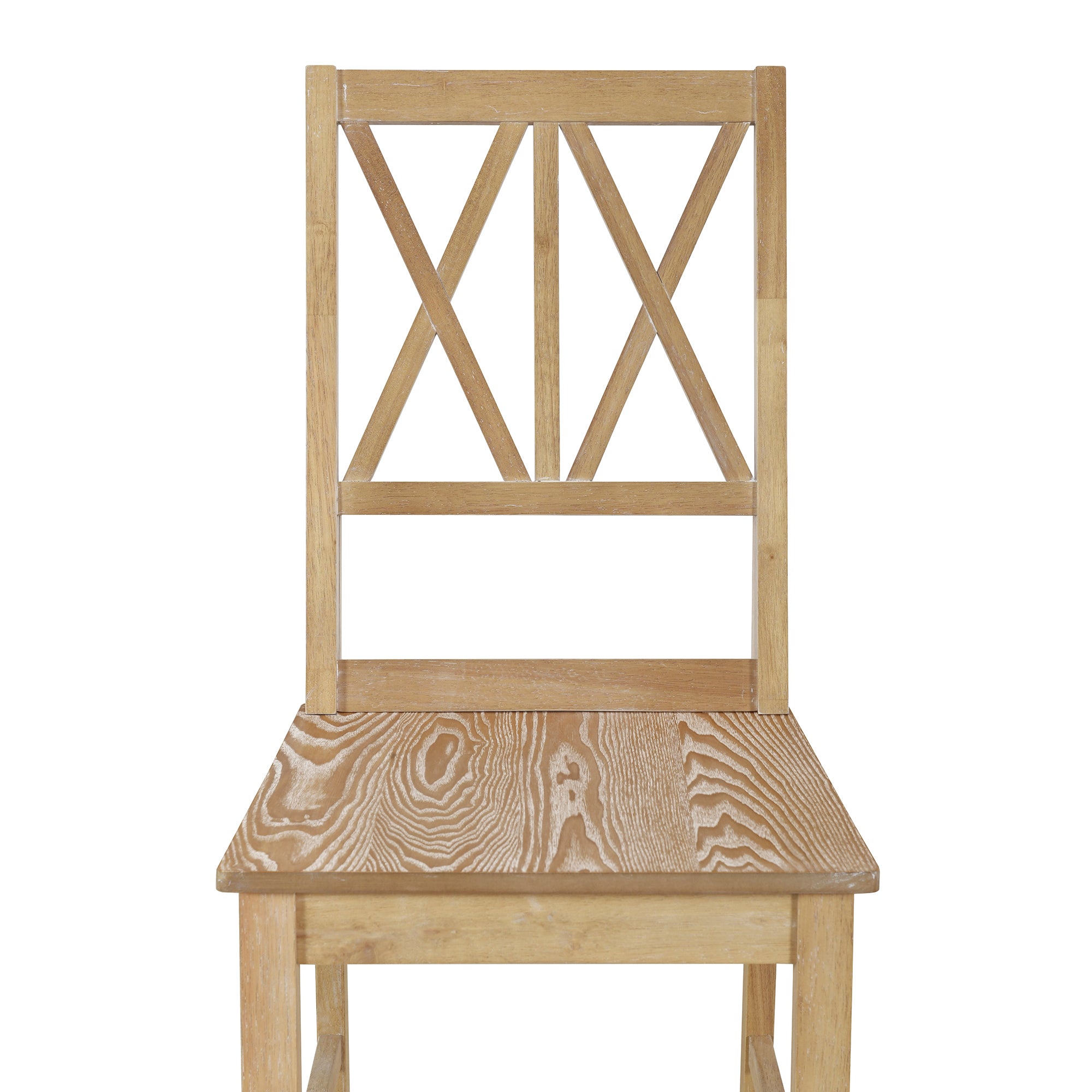 Rustic 5-Piece Round Dining Set