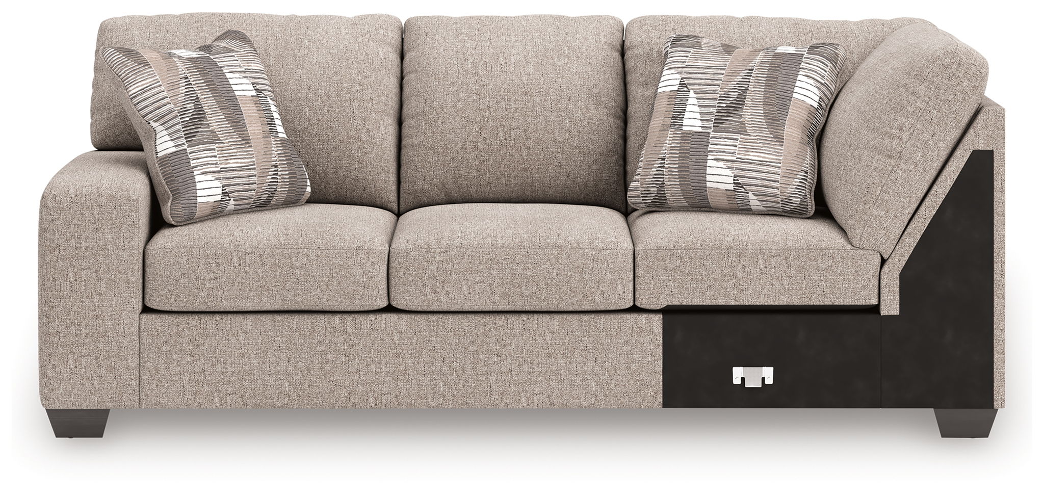 Seyler Lane - Beige - LAF Sofa With Corner Wedge