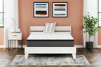 12 Inch Pocketed Hybrid - Full Mattress - White
