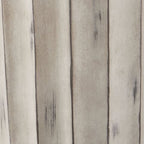 Imre poly table lamp base, distressed gray with vertical grooves