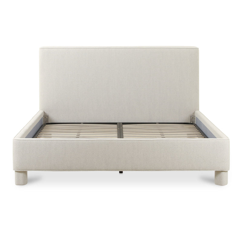 Ichigo - Queen Bed - Light Gray