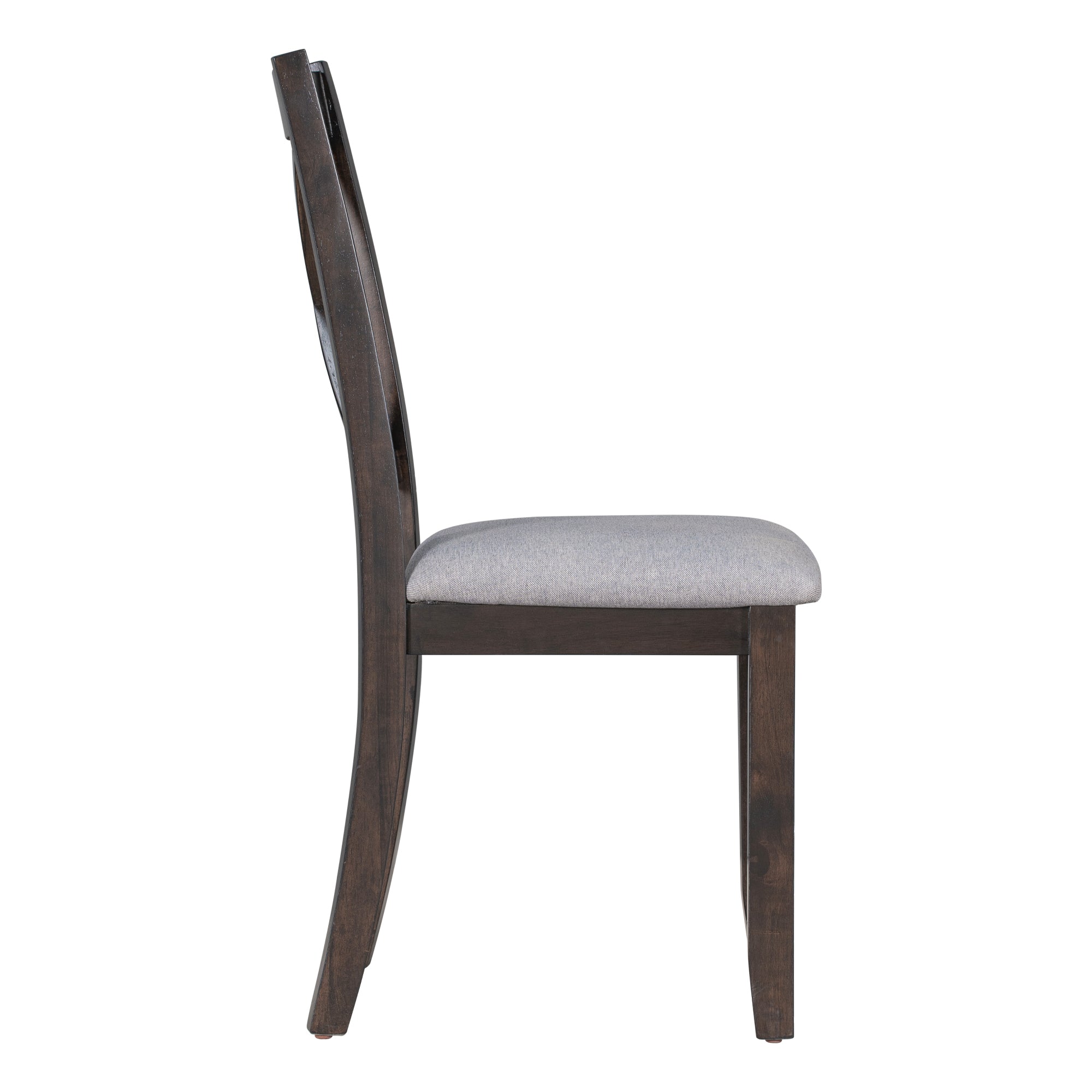 6-Pc Dining Set, Foldable Table & Bench (Espresso)