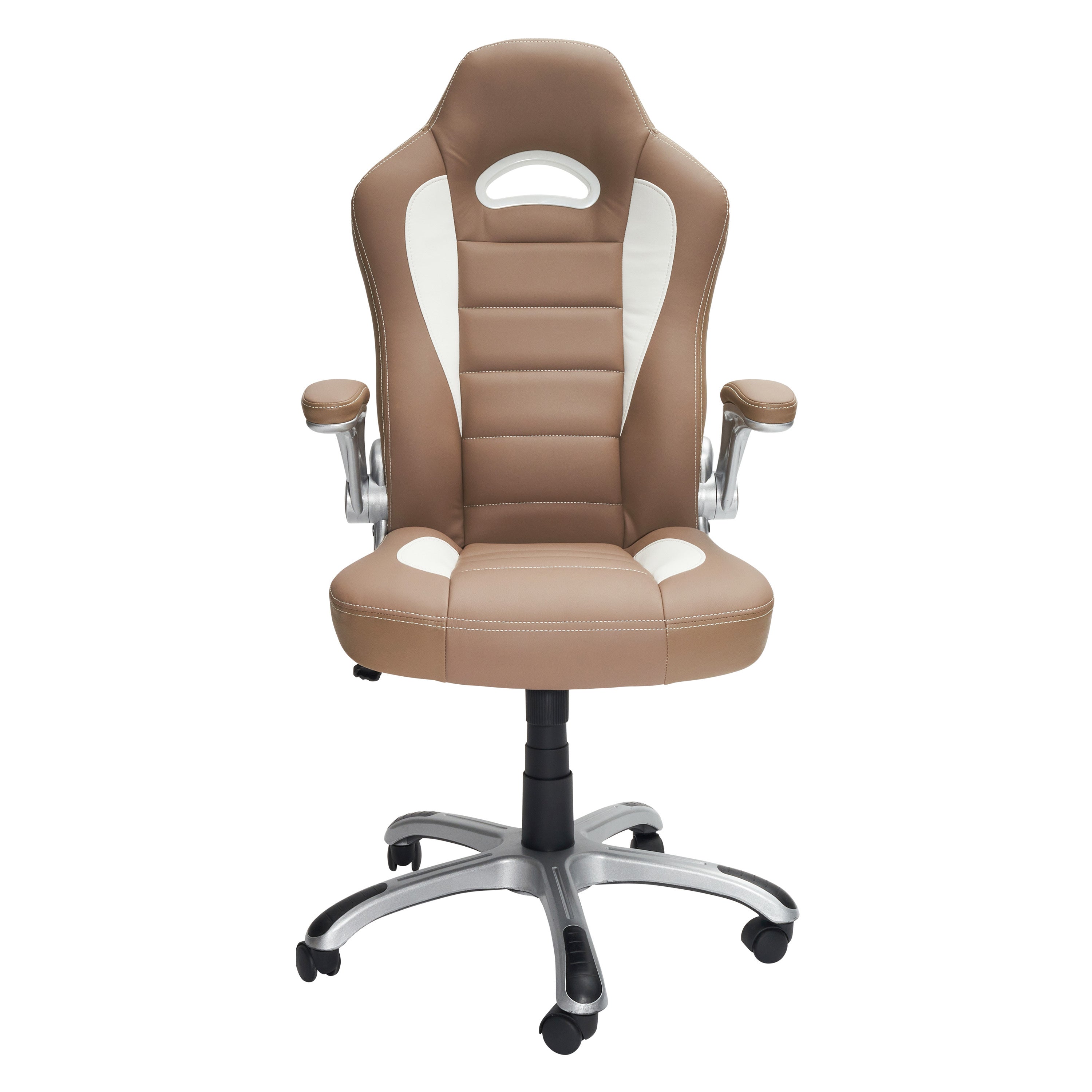 Sport Race Office Chair w/Flip-Up Arms