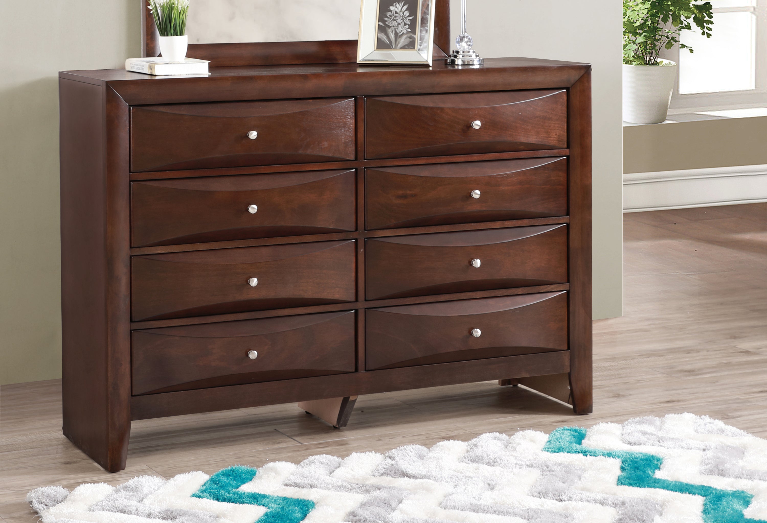 Marilla G1525-D Cappuccino Dresser - Stylish Storage