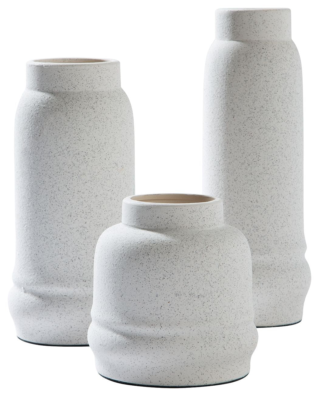 Jayden White - Vase Set (Set of 3)