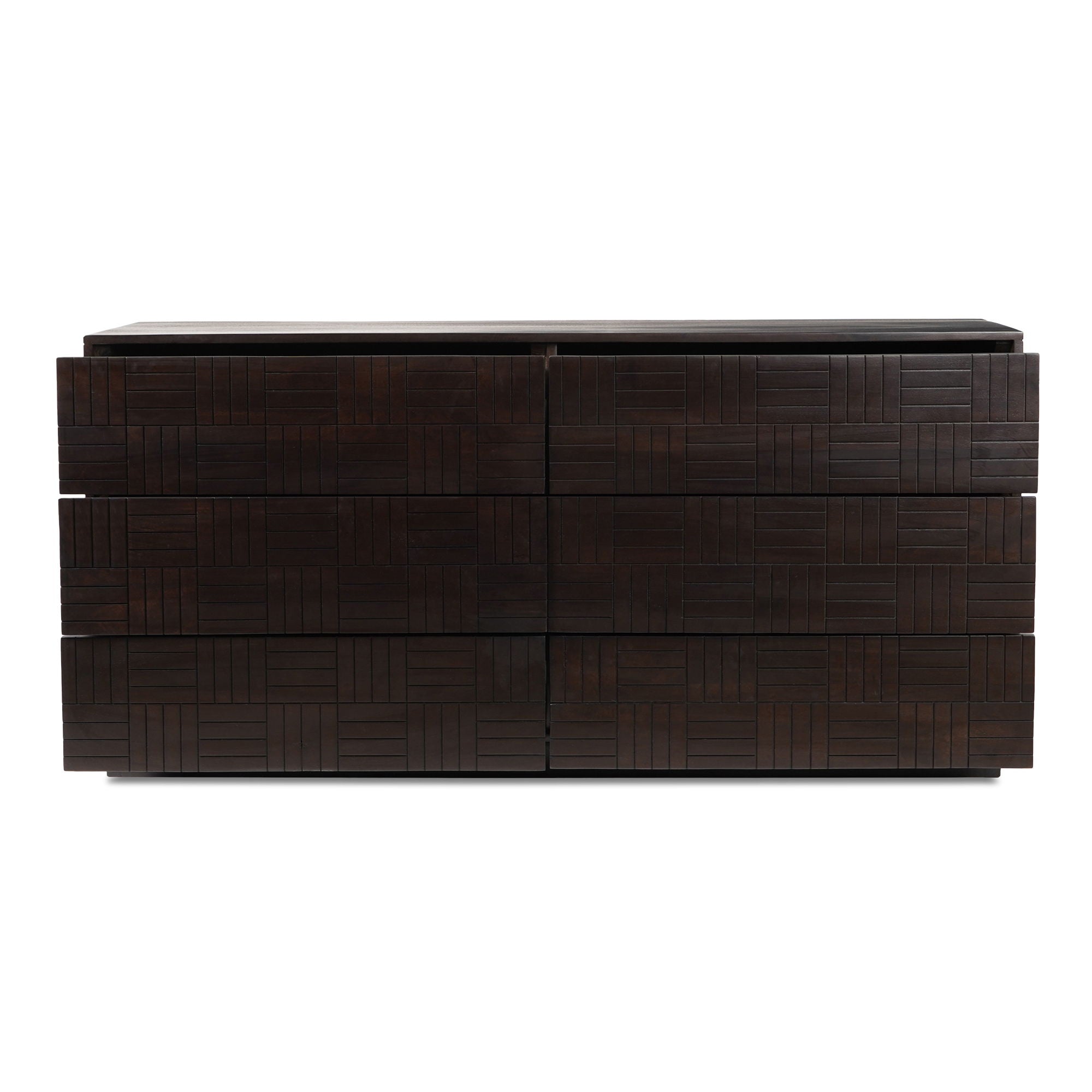 Denman - 6 Drawer Dresser - Dark Brown