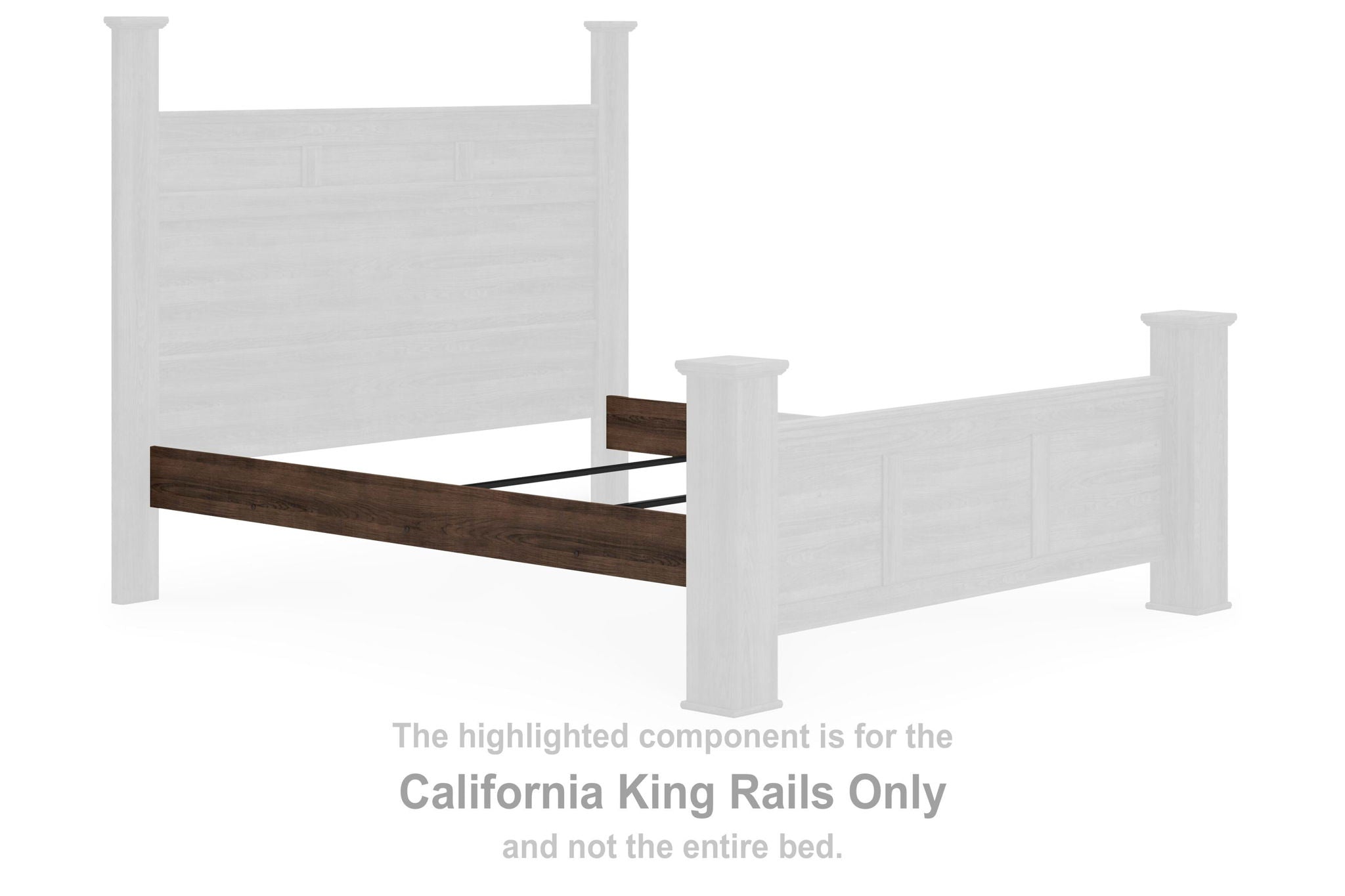 Juararo - California King Rails - Dark Brown