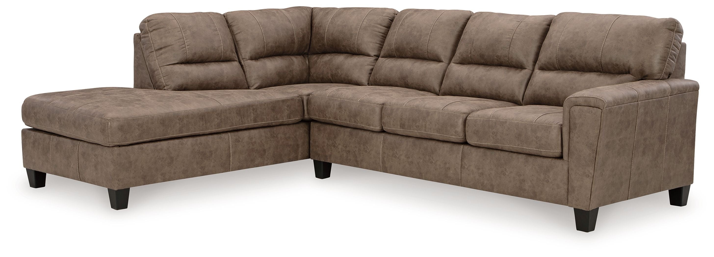 Navi - Stationary Sectional-Stationary Sectionals-American Furniture Outlet