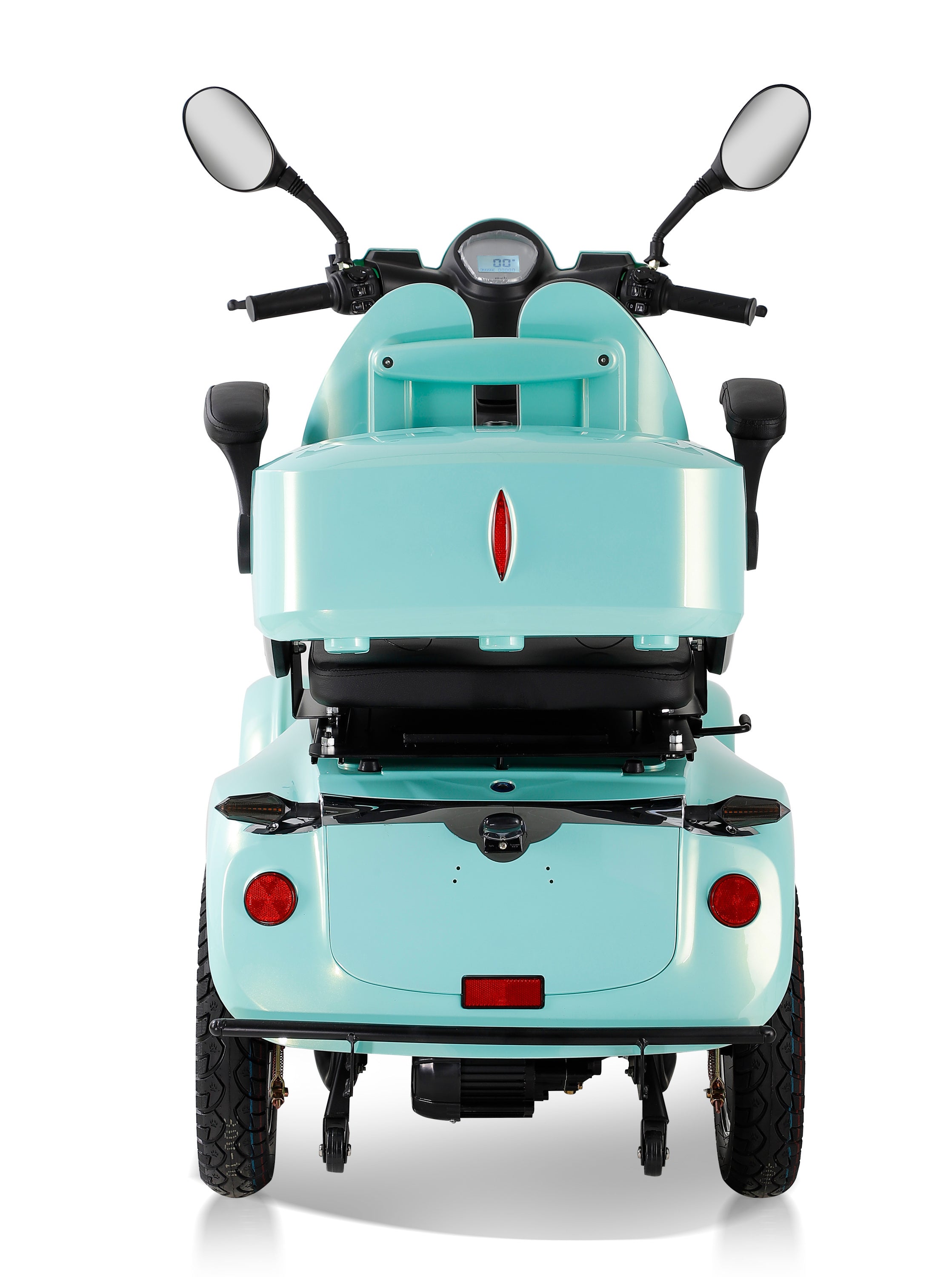 ⚡ Fast Red 800W 4-Wheel Mobility Scooter ⚡
