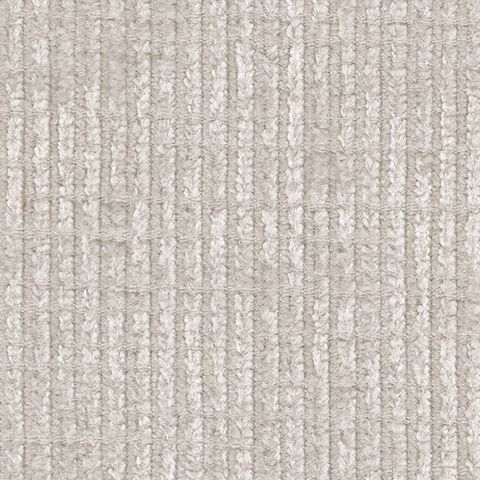 Off-white textured upholstery fabric for an oversized ottoman